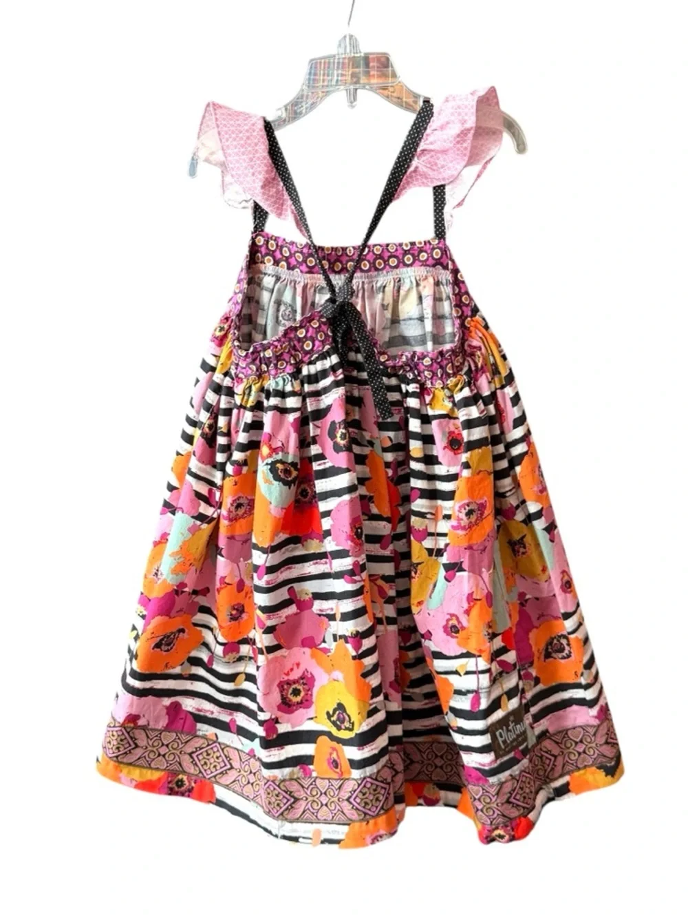 Matilda Jane Platinum Kids Sleeveless 100% Cotton Dress SZ 10